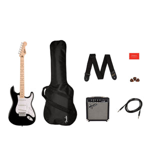 Squier Sonic Strat Pack Black