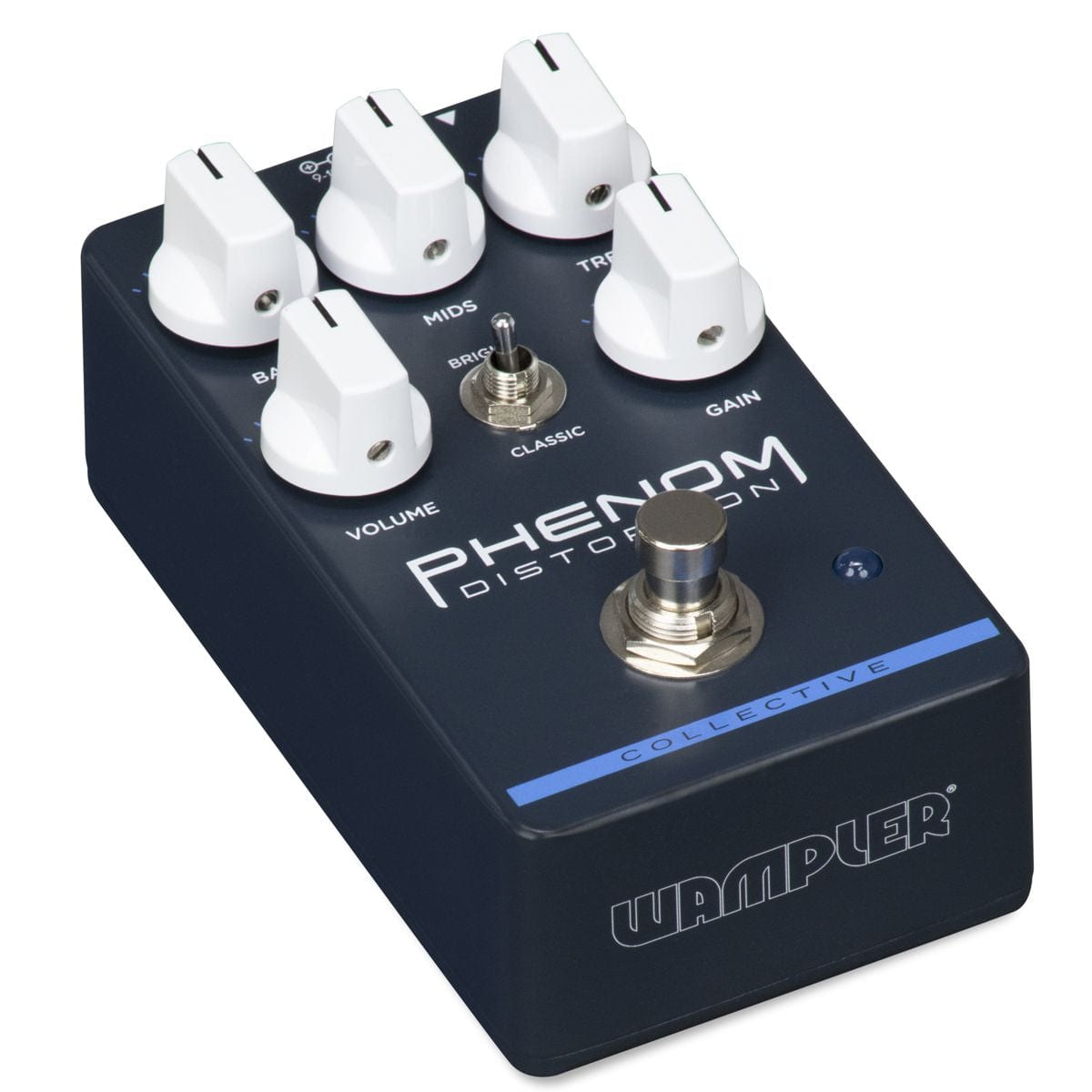 Wampler Collective Series Phenom Distortion Guitar Effects Pedal