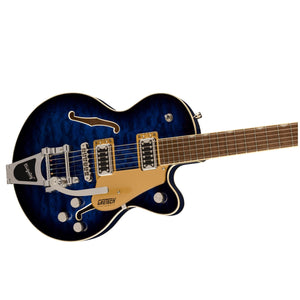 Gretsch G5655T-QM Electromatic Centre Block Quilted Hudson Sky Guitar