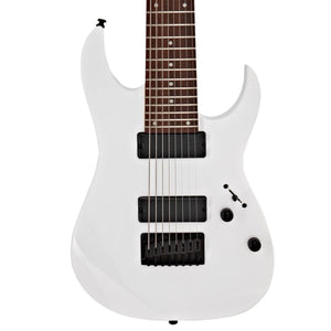 Ibanez RG8 RG Series 8 String White Electric Guitar