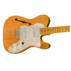 Fender American Vintage II 1972 Telecaster Thinline Maple Aged Natural Guitar