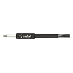 Fender Professional Series 30ft Gray Tweed Coil Guitar Cable