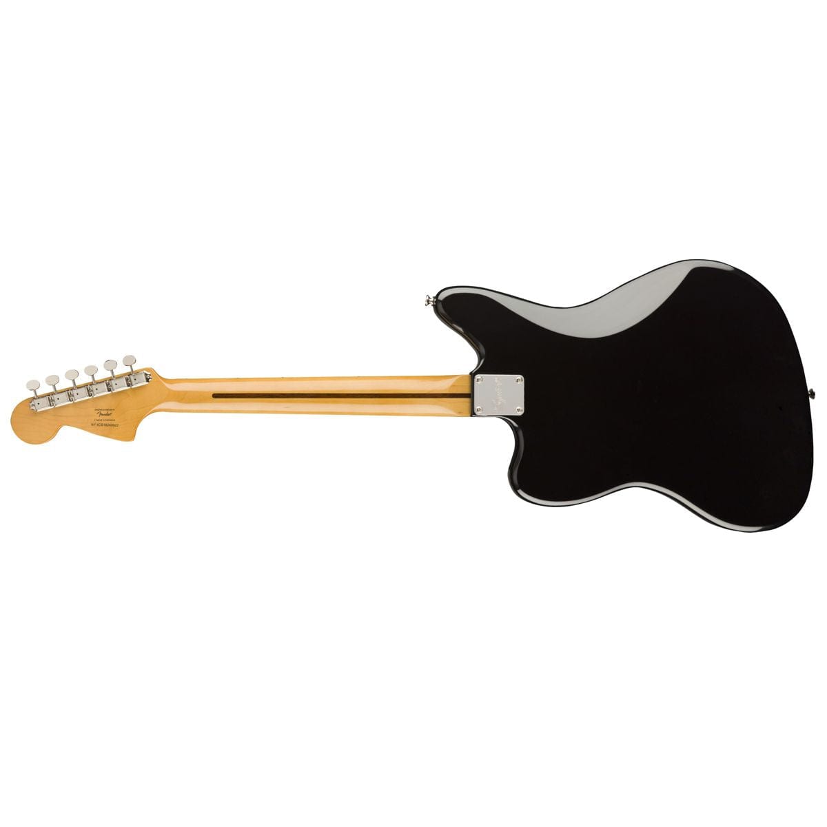Squier Classic Vibe 70s Jaguar Black Guitar | Bonners Music