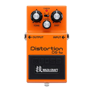 Boss DS-1W Waza Craft Distortion Guitar Effects Pedal