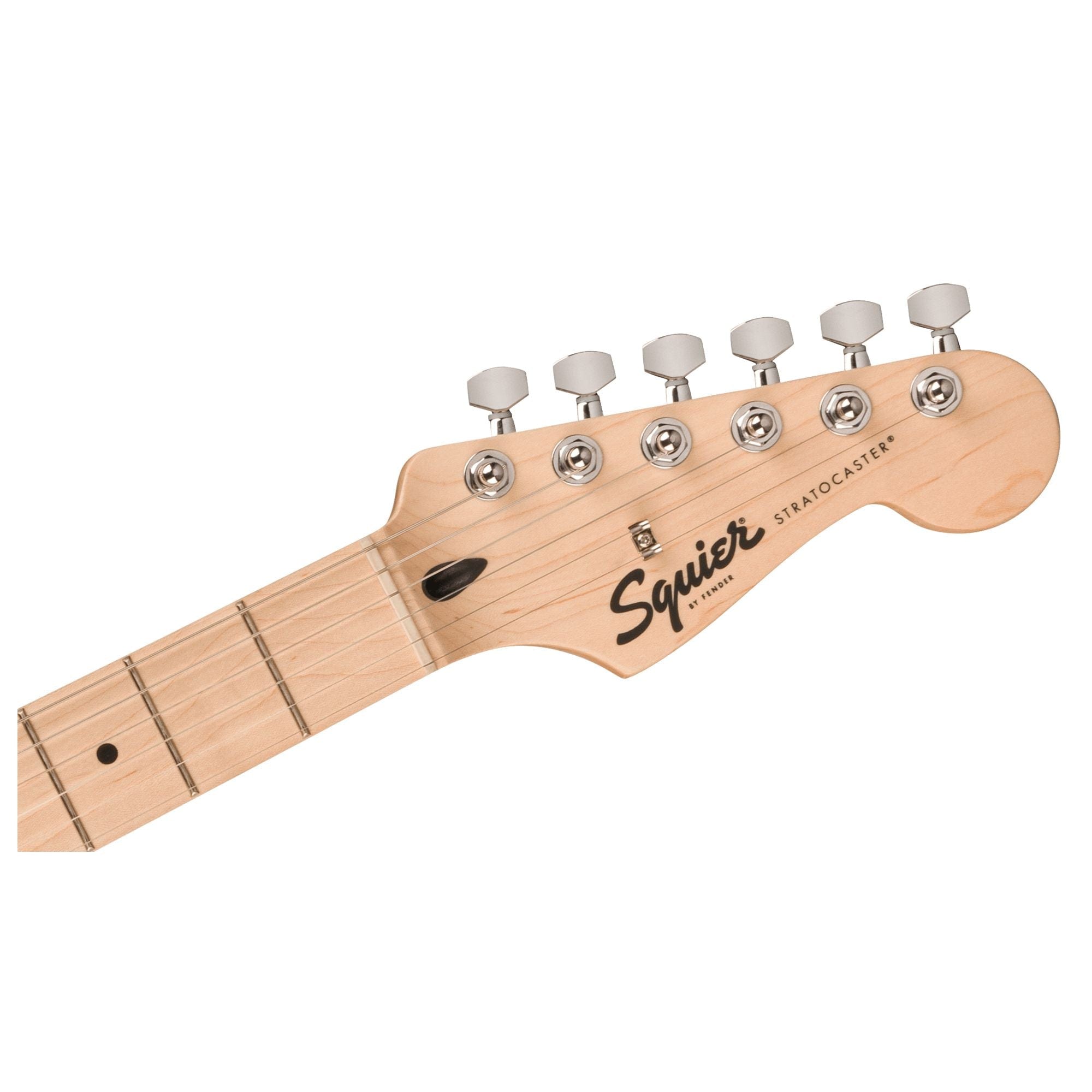 Squier Sonic Stratocaster Maple Black Guitar | Bonners Music