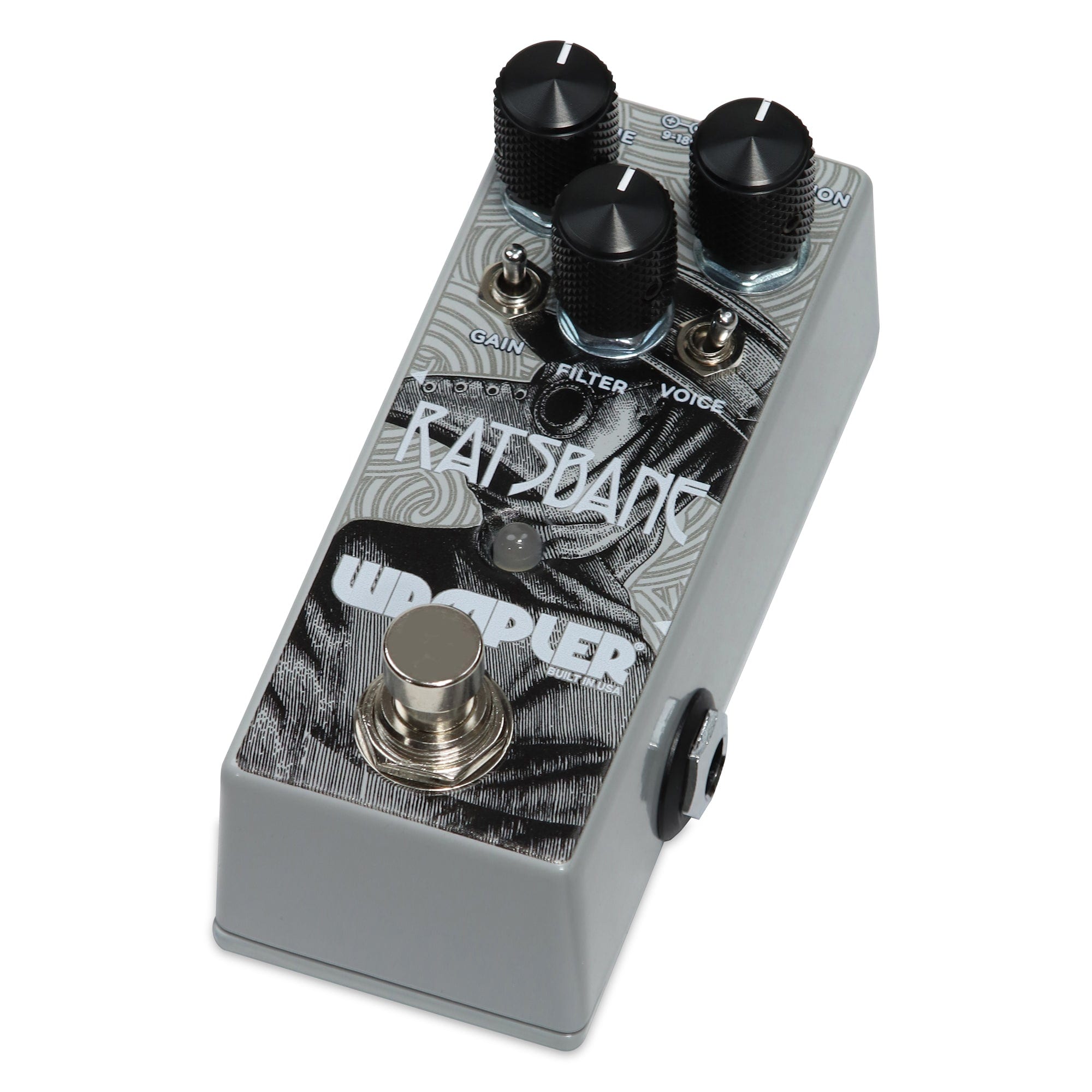 Wampler Ratsbane High Gain Distortion Pedal | With FREE Pedal