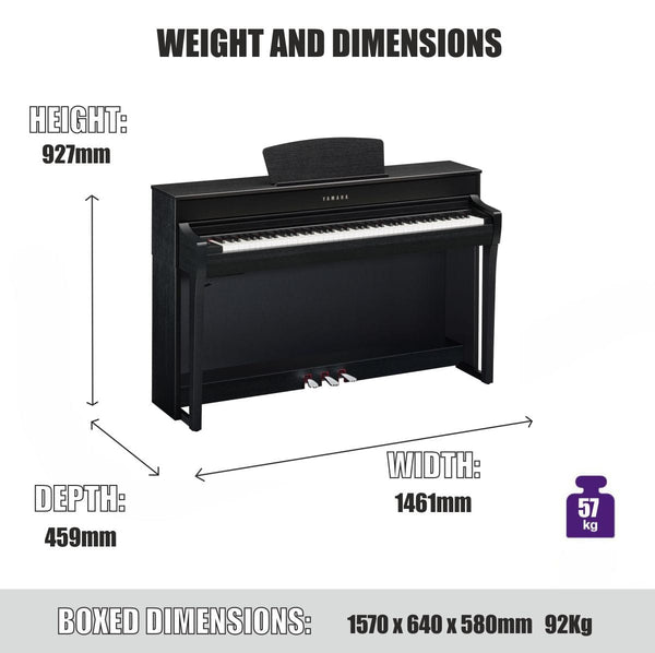 White clavinova store