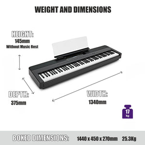 Kawai ES920 Digital Piano; Black Upgraded Package