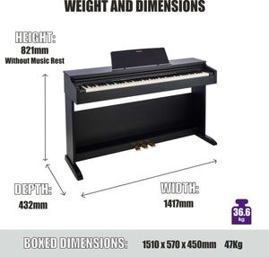 Casio AP270 Black Celviano Digital Piano with £40 Cashback Offer