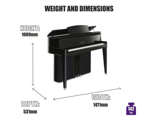 Yamaha AvantGrand N2 Hybrid Digital Piano | Free Delivery & Installation
