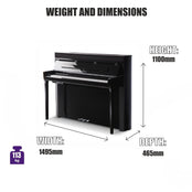 Kawai Novus NV5s Hybrid Piano Upgraded Package | Free Delivery & Installation