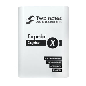 Two Notes Torpedo Captor X 16 Ohm Reactive Load Box Cab Sim and IR