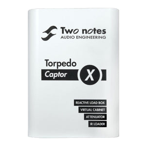 Two Notes Torpedo Captor X 8 Ohm Reactive Load Box Cab Sim and IR