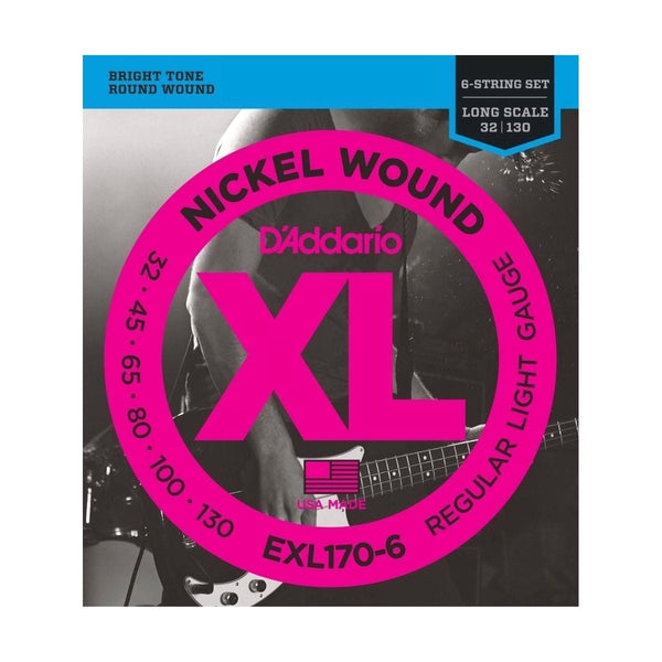 Daddario EXL170-6 Long Scale Bass 6 string Set