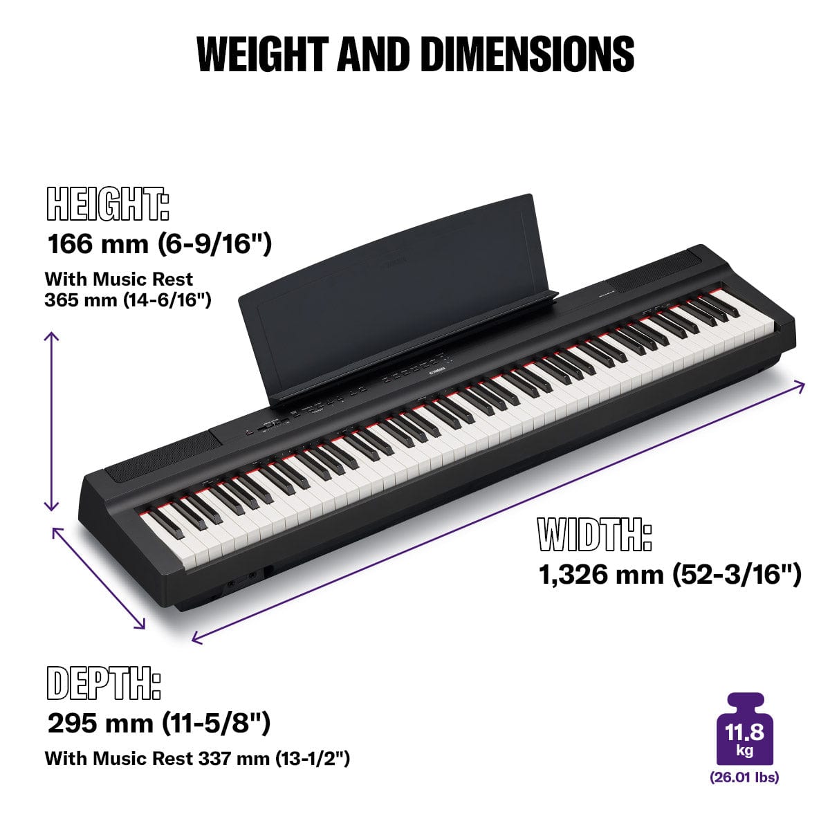 Cheapest yamaha p125 clearance bundle