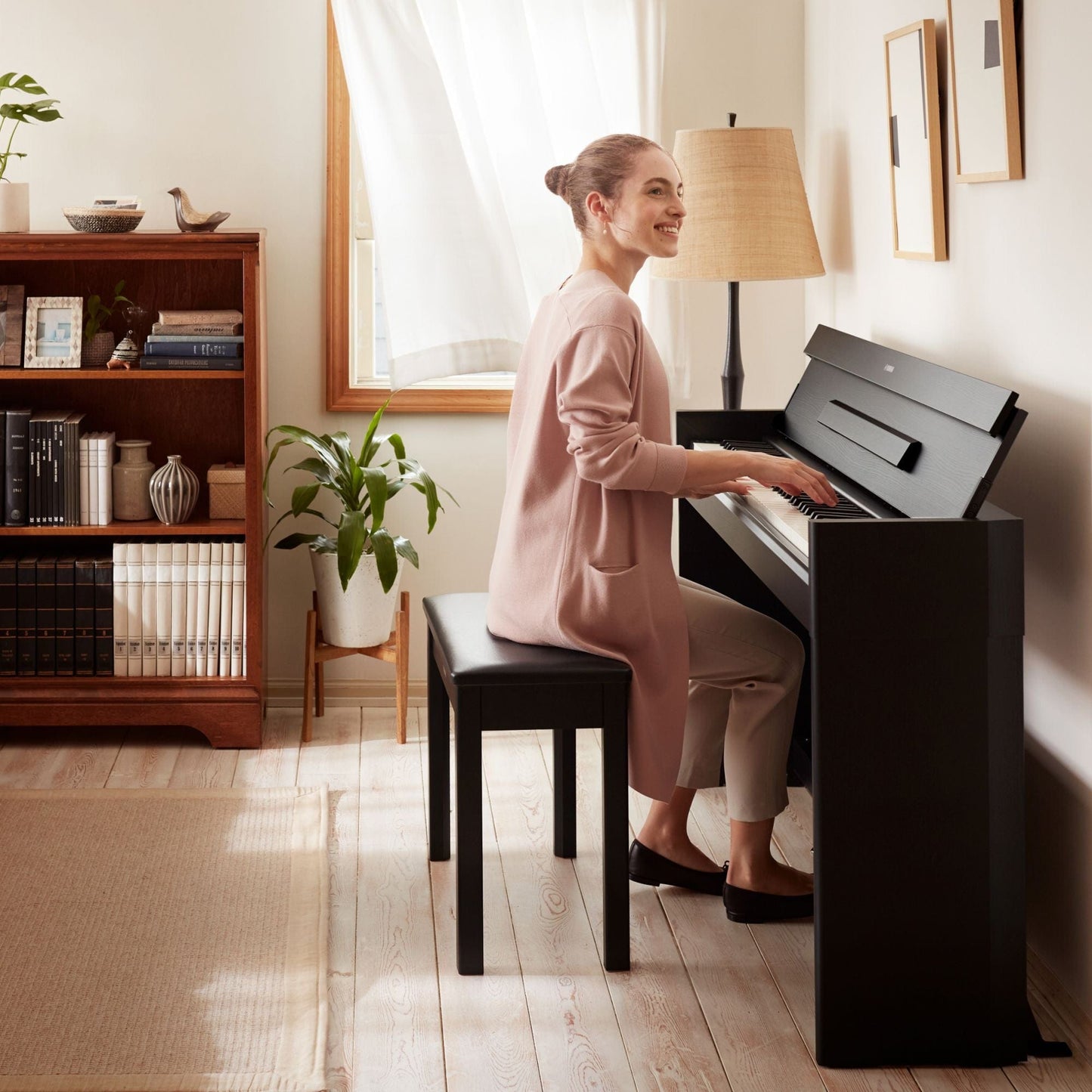 Yamaha YDP-S35 Black Digital Piano Value Package