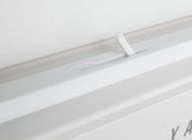Yamaha CLP765GP Polished White Concert Package