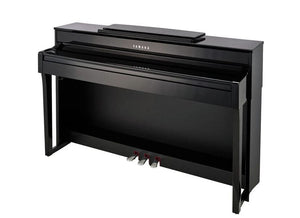 Yamaha CLP745PE Clavinova Digital Piano; Polished Ebony
