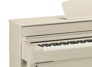 Yamaha CLP745WA Clavinova Digital Piano; White Ash