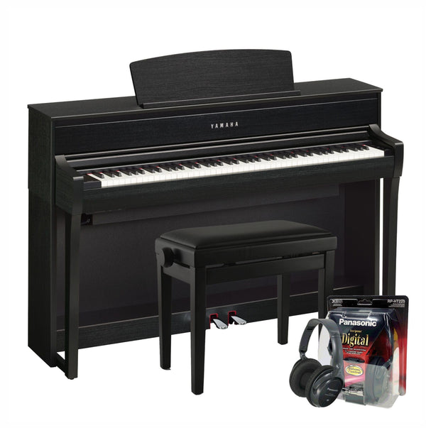 Yamaha CLP775B Black Digital Piano Value Package