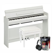 Yamaha YDP-S35 White Digital Piano Value Package
