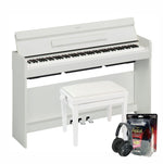 Yamaha YDP-S35 White Digital Piano Value Package