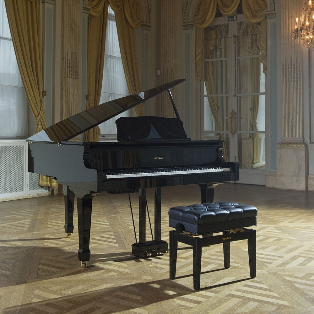 Roland GP9M Self-Playing Digital Grand Piano; Polished Ebony