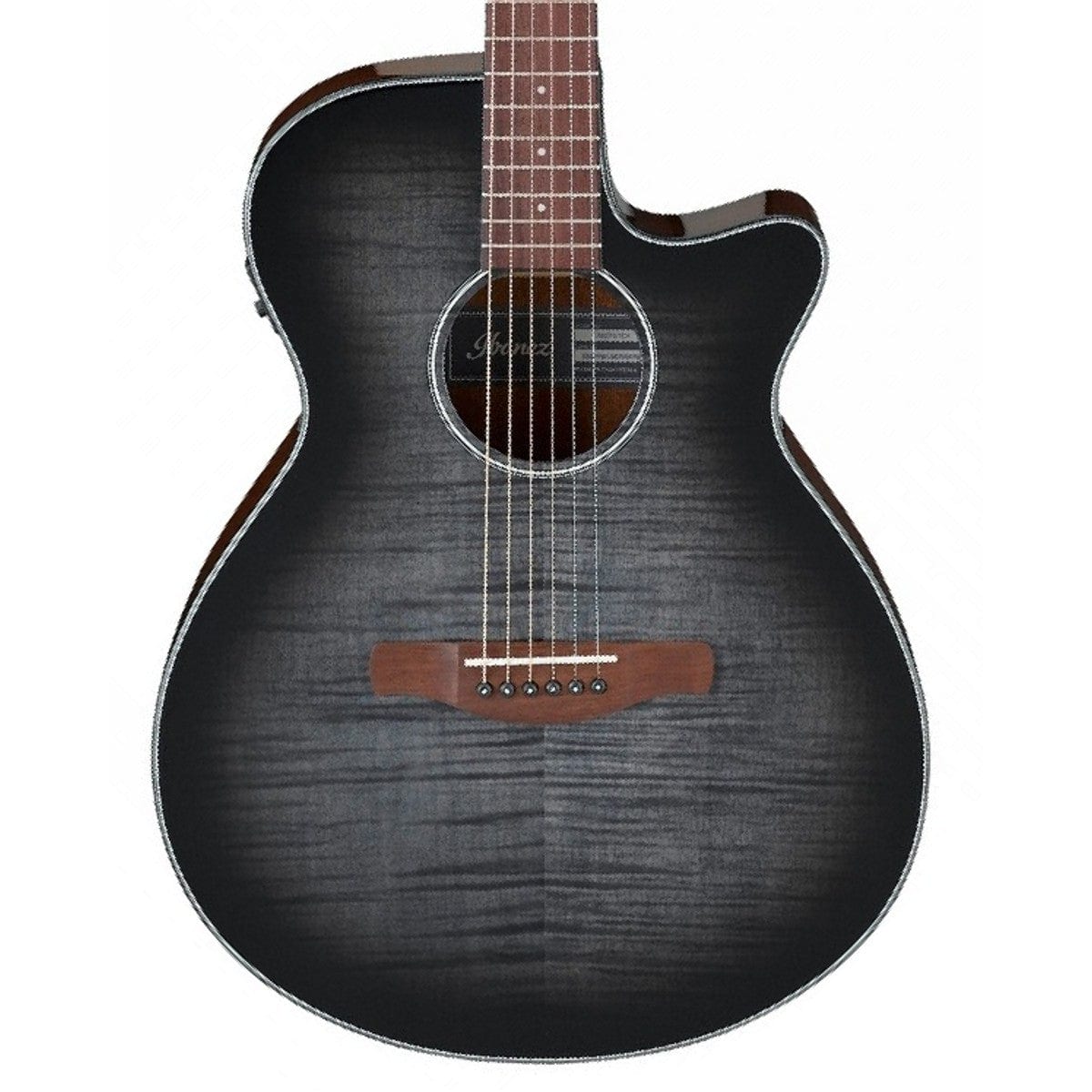 Ibanez AEG70 TCH Trans Charcoal Burst Electro Acoustic Guitar