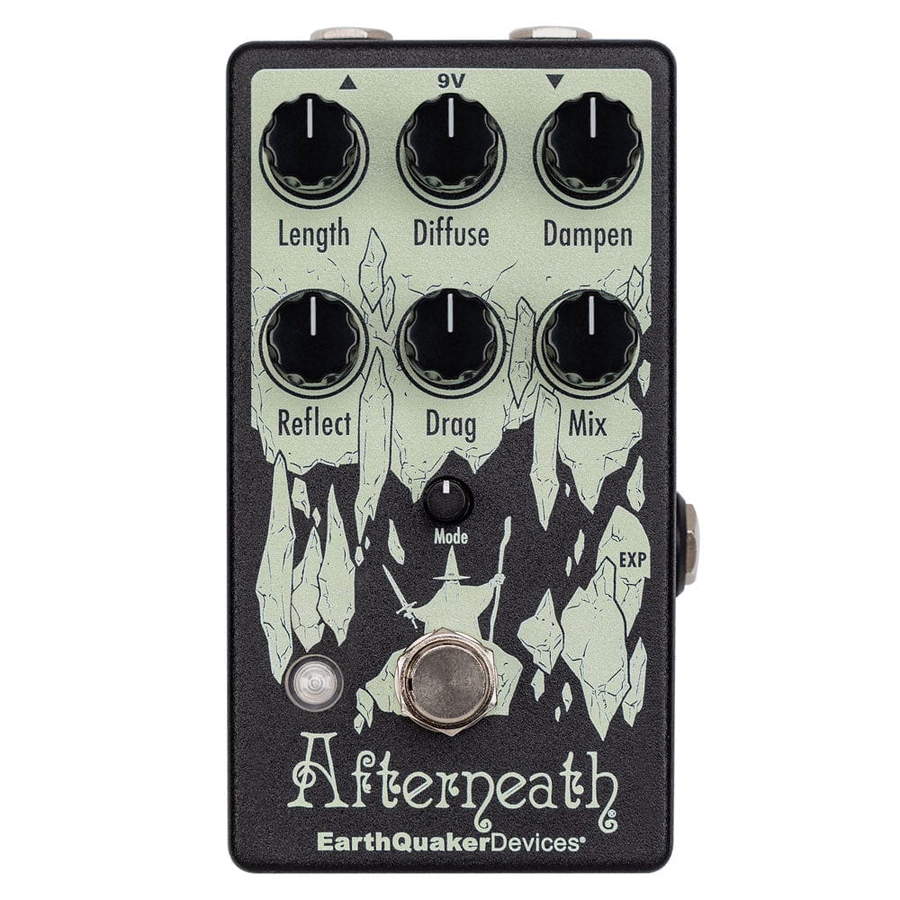 Earthquaker Devices Afterneath V3 Otherworldly Reverberation Machine Reverb Effects Pedal
