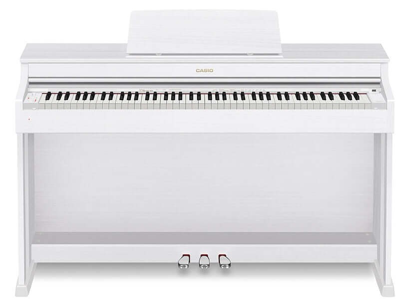 Casio AP470 White Digital Piano Value Package with £40 Cashback Offer
