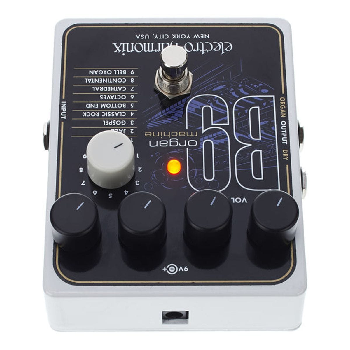 ギター Electro-Harmonix B9 Organ Machine Ernie Williamson Music - Electroharmonix B9 Organ Machine