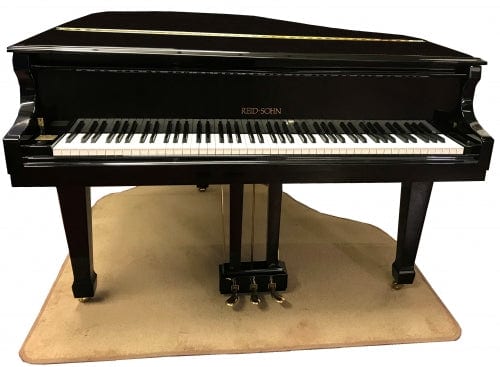 Grand Piano Protection Carpet; Beige 7ft