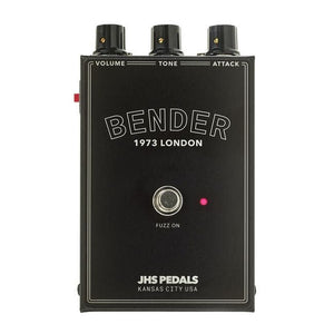 JHS Pedals BENDER MKIII Silver Orange Tone Bender Fuzz Guitar Pedal