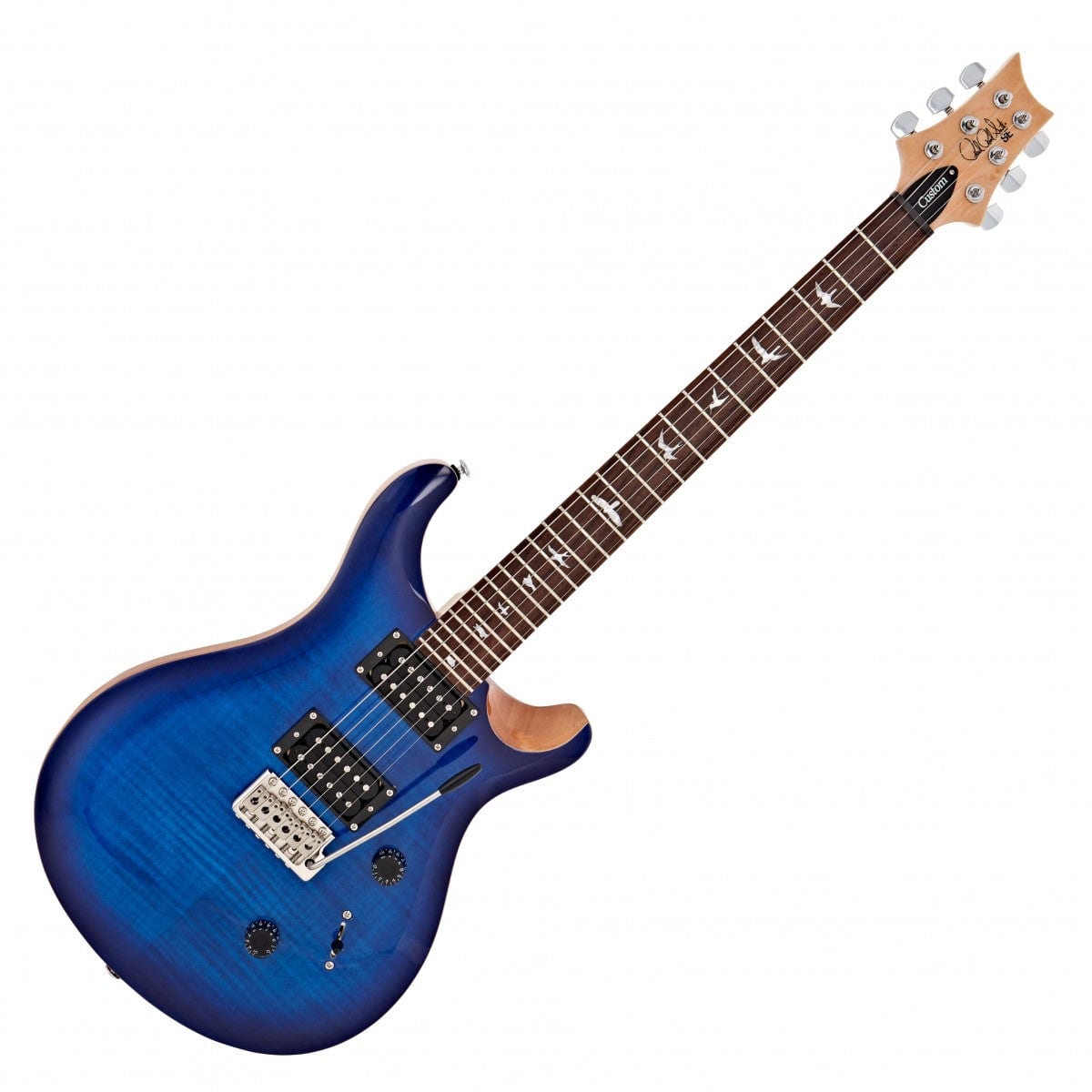 PRS SE CUSTOM 24 Faded Blue Burst Electric Guitar