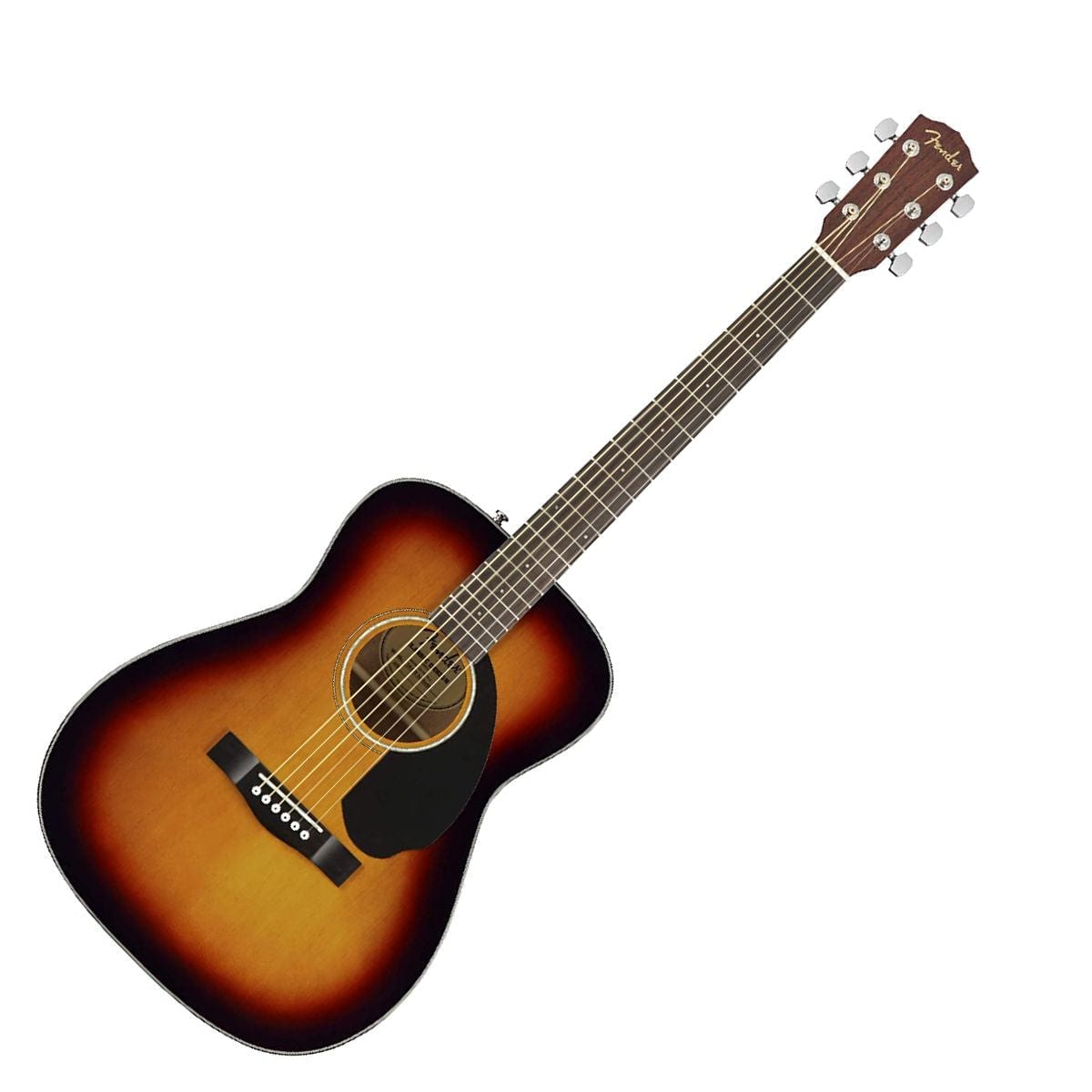 Fender CC-60S Concert Walnut 3 Colour Sunburst Guitar