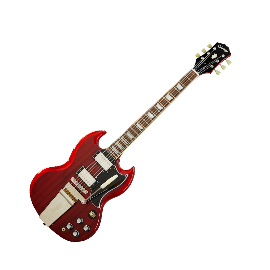 Epiphone Original Collection SG Standard 61 Maestro Vibrola Vintage Cherry Guitar