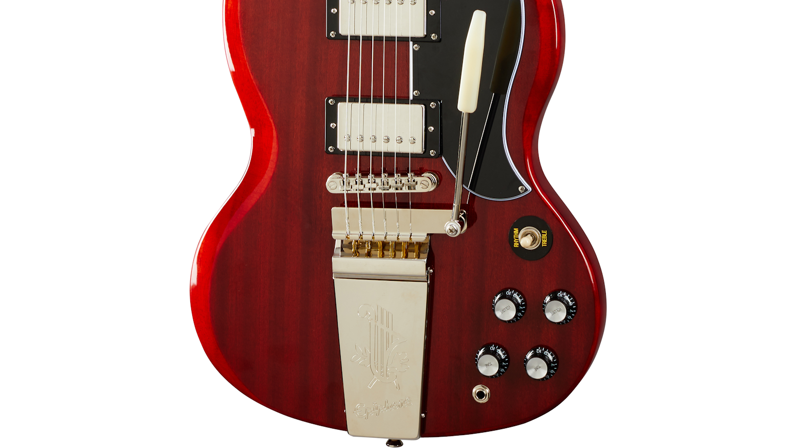 Epiphone Original Collection SG Standard 61 Maestro Vibrola Vintage Cherry Guitar
