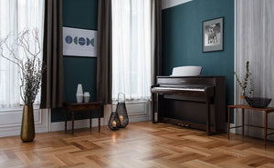 Yamaha CLP775R Clavinova Digital Piano; Rosewood | Free Delivery & Installation
