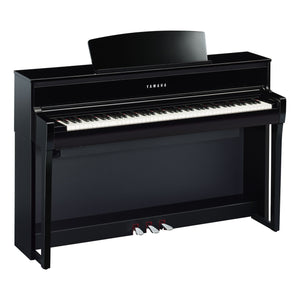 Yamaha CLP775PE Polished Ebony Digital Piano Value Package