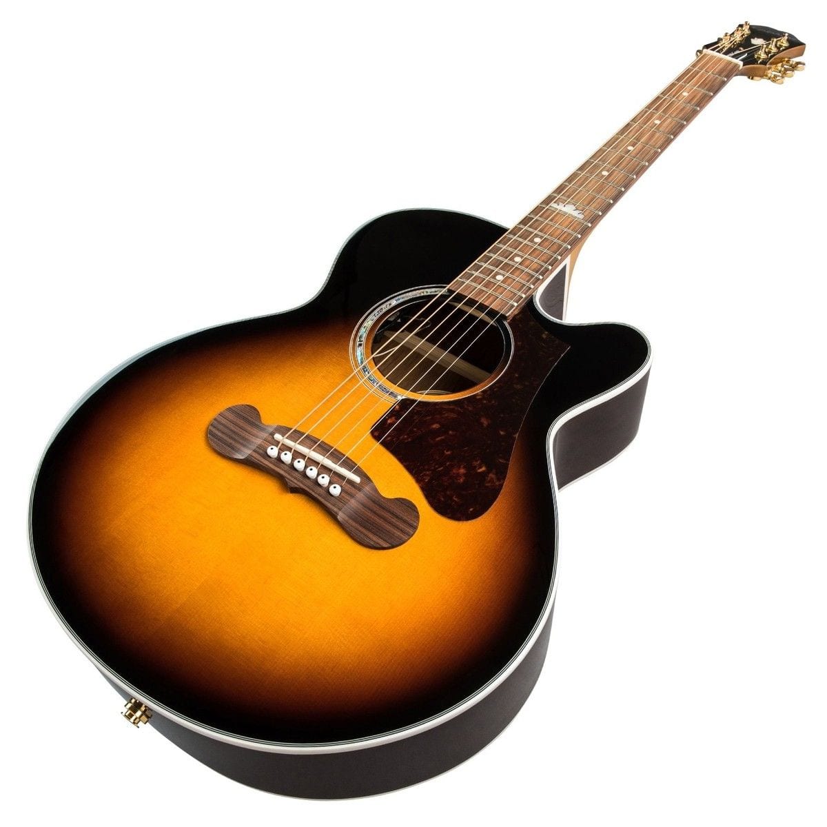 J-200 EC Studio Parlor Coupe Guitar Vintage Sunburst