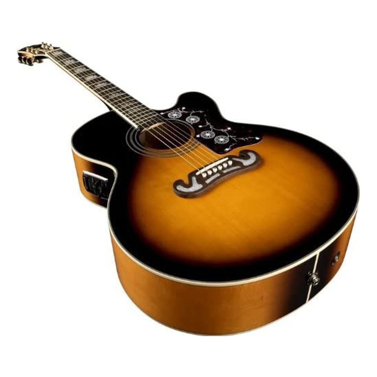 J-200 EC Studio Parlor Coupe Guitar Vintage Sunburst