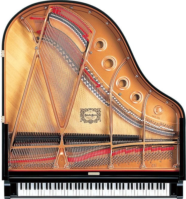 Yamaha C3X Grand Piano; Polished Ebony