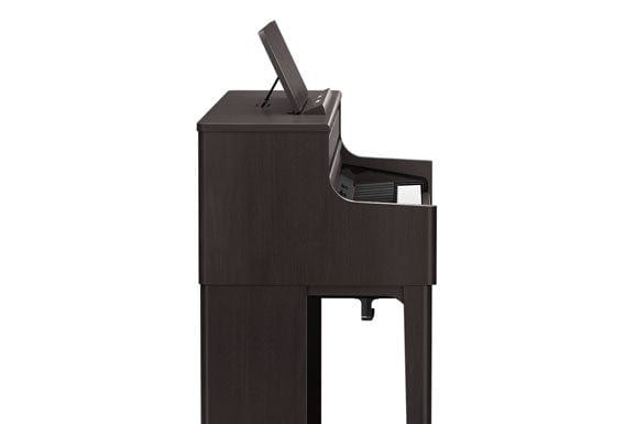Roland HP702 Dark Rosewood with Piano Stool & Roland RH200 Headphones