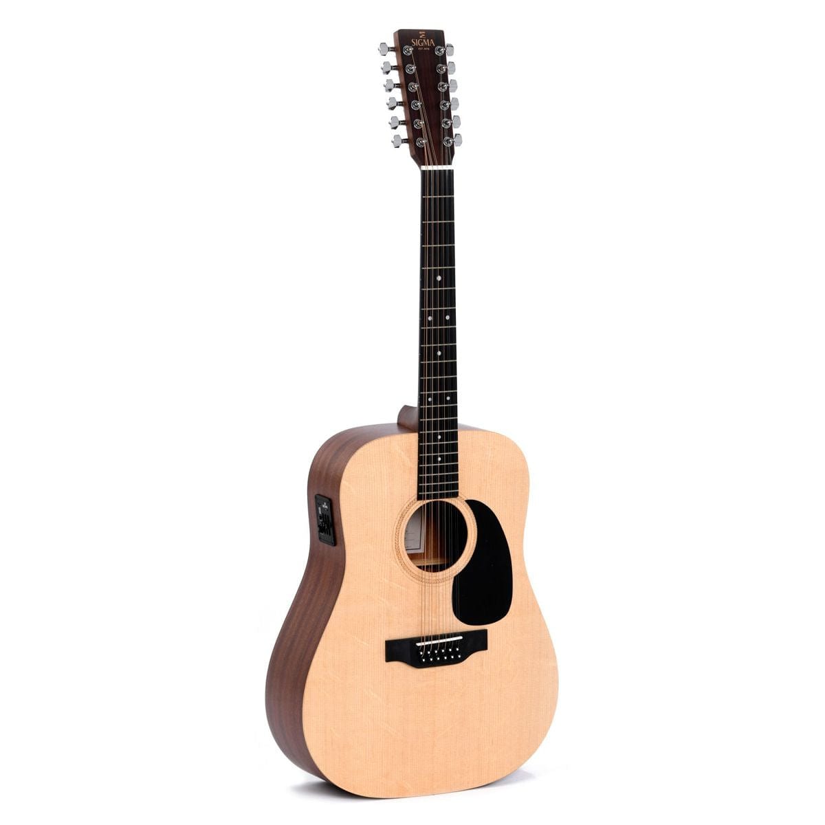 Sigma DM12E 12 String Electro Acoustic Guitar