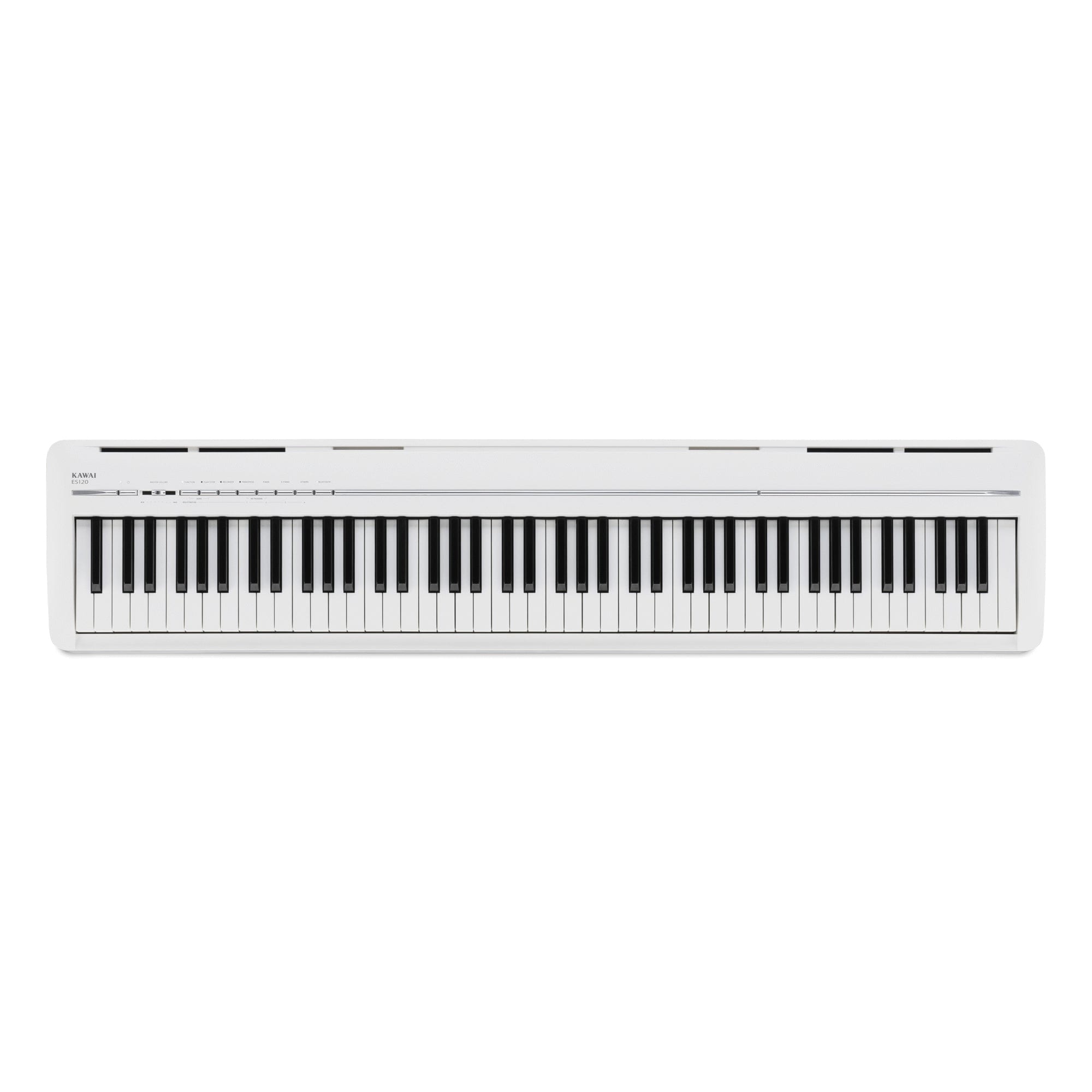 KAWAI ES-120 ホワイトデジタルピアノ Kawai ES120 Digital Piano; White | Bonners Music