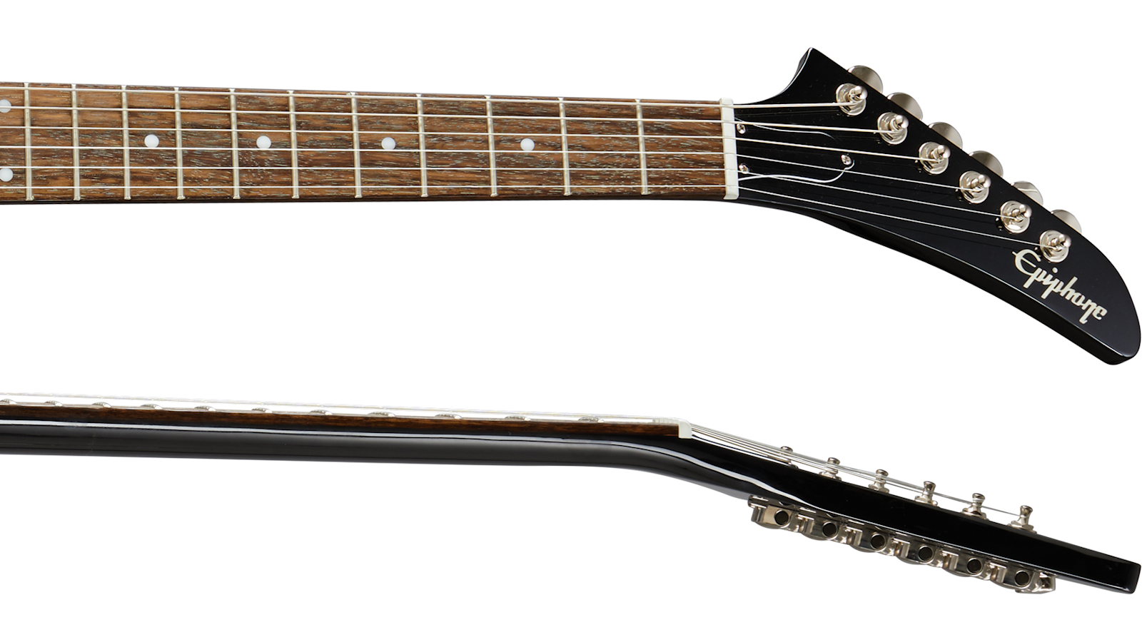 Epiphone Original Designer Collection Explorer Ebony Guitar
