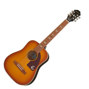Epiphone Lil Tex Travel Electro Acoustic Guitar Faded Cherry