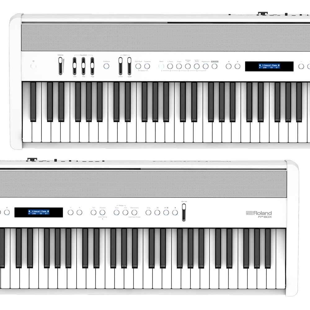 Roland FP60X Digital Piano; White Value Package