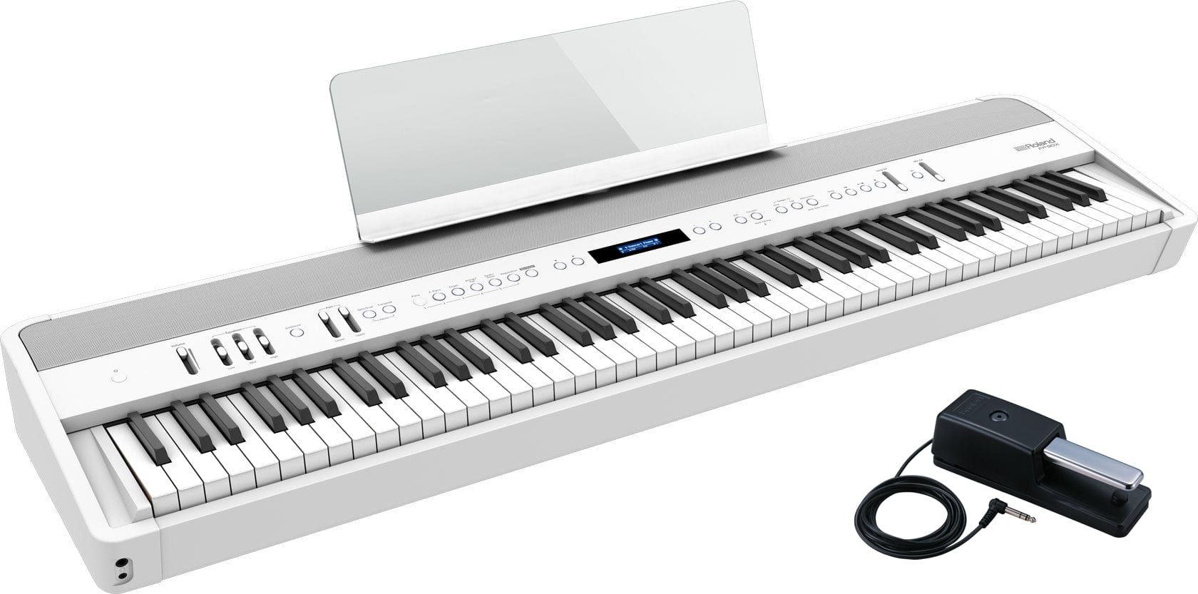 Roland FP90X White Piano Elite Package