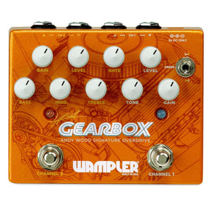 Wampler Gearbox Andy Wood Signature Overdrive Effects Pedal